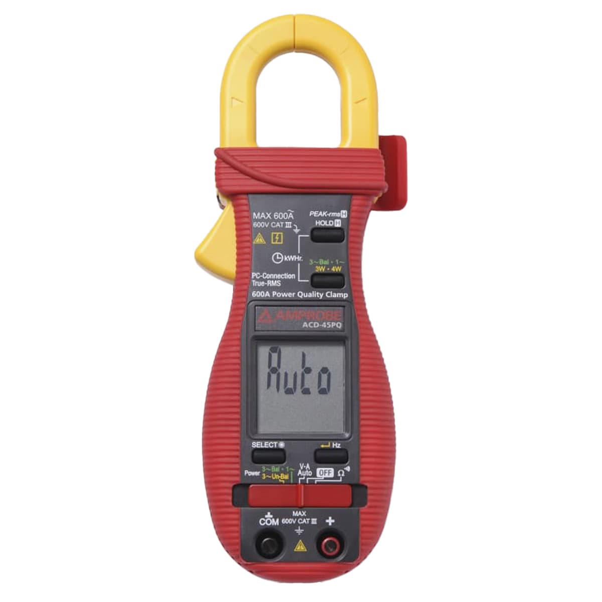 imagen principal de producto Pinza amperométrica TRMS para medición de potencia ACD-45PQ