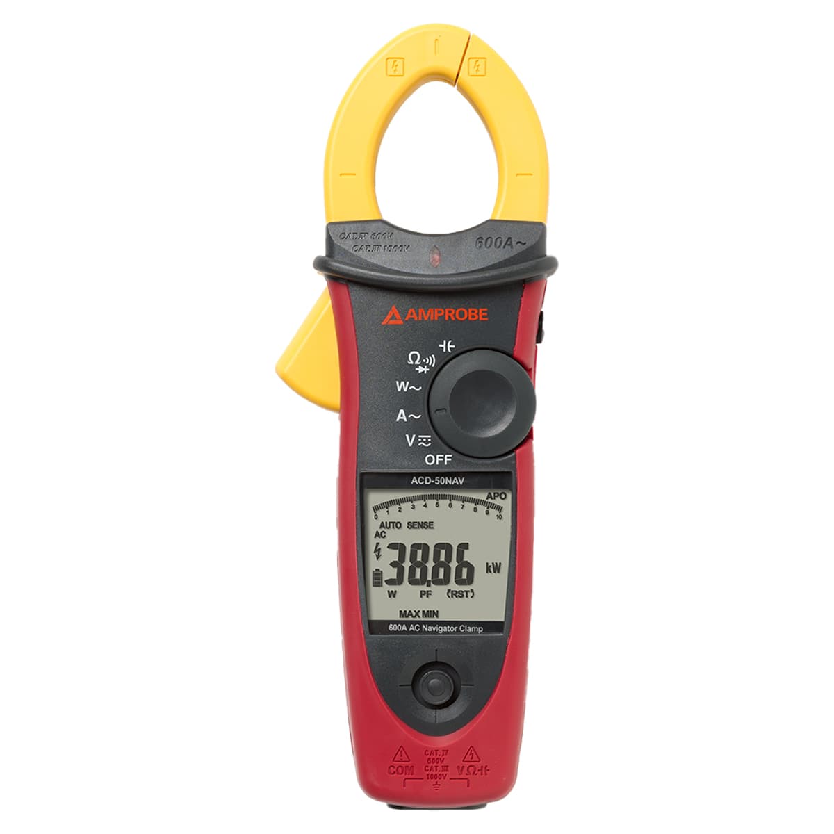 imagen principal de producto Pinza amperométrica TRMS para medición de potencia ACD-50NAV
