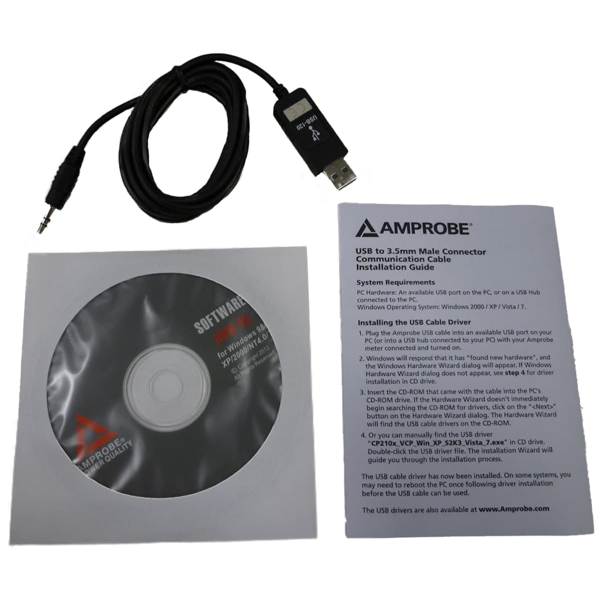 imagen principal de producto Cable de comunicación para AMB-45. AMB-45-CABLE