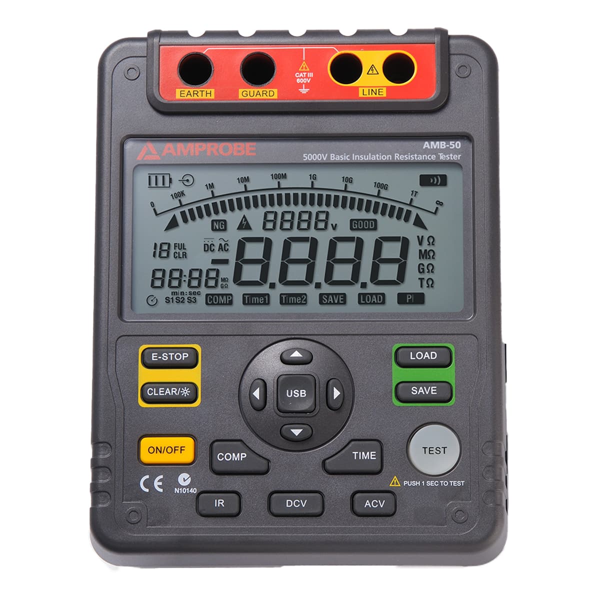 imagen principal de producto Meghometro digital hasta 5000V AMB-50