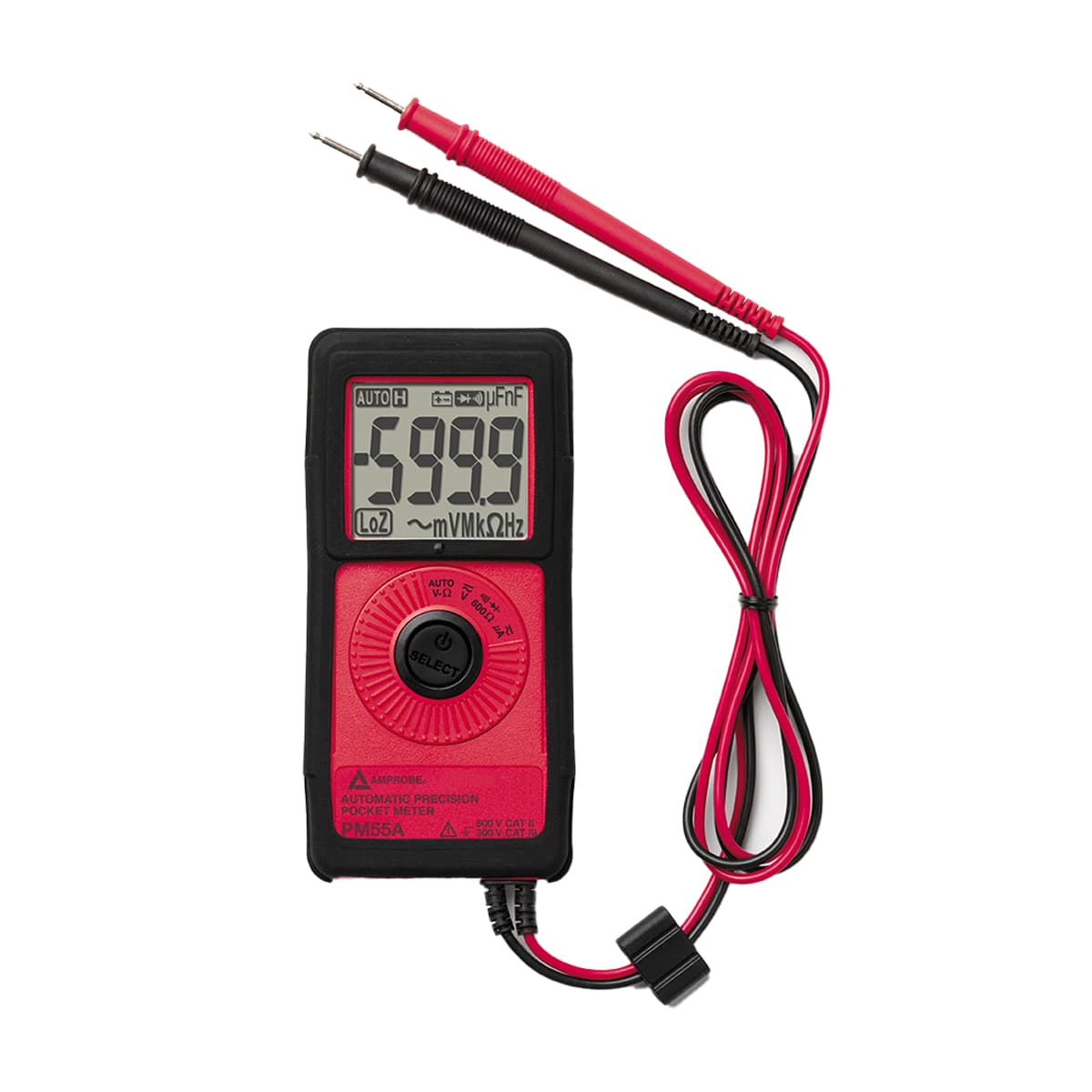 imagen principal de producto Multímetro digital de bolsillo para soluciones eléctricas y electrónicas PM55A