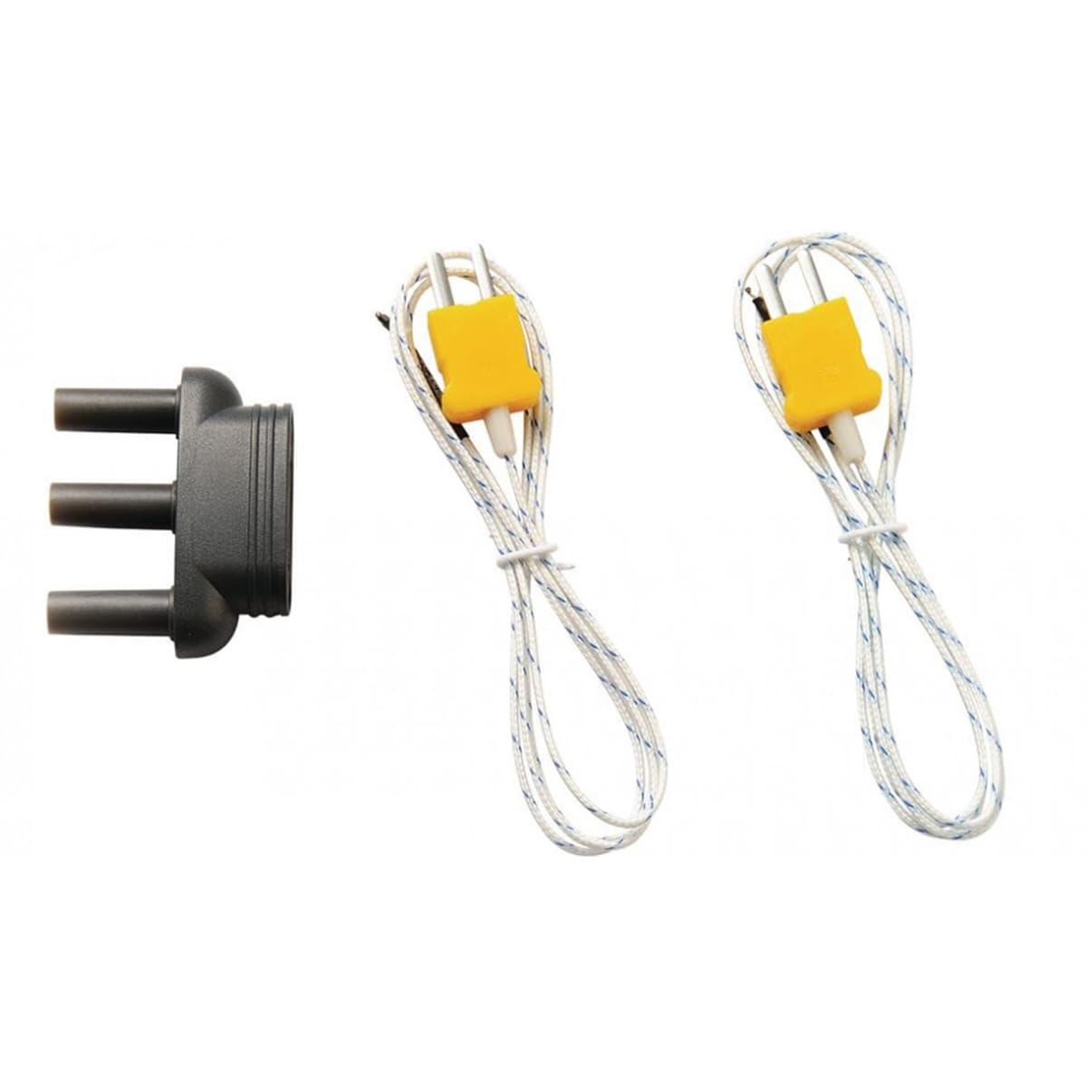 imagen principal de producto Adaptador de Temperatura + 2 termocuplas p/ Multímetros Serie AM-500 TPK-62
