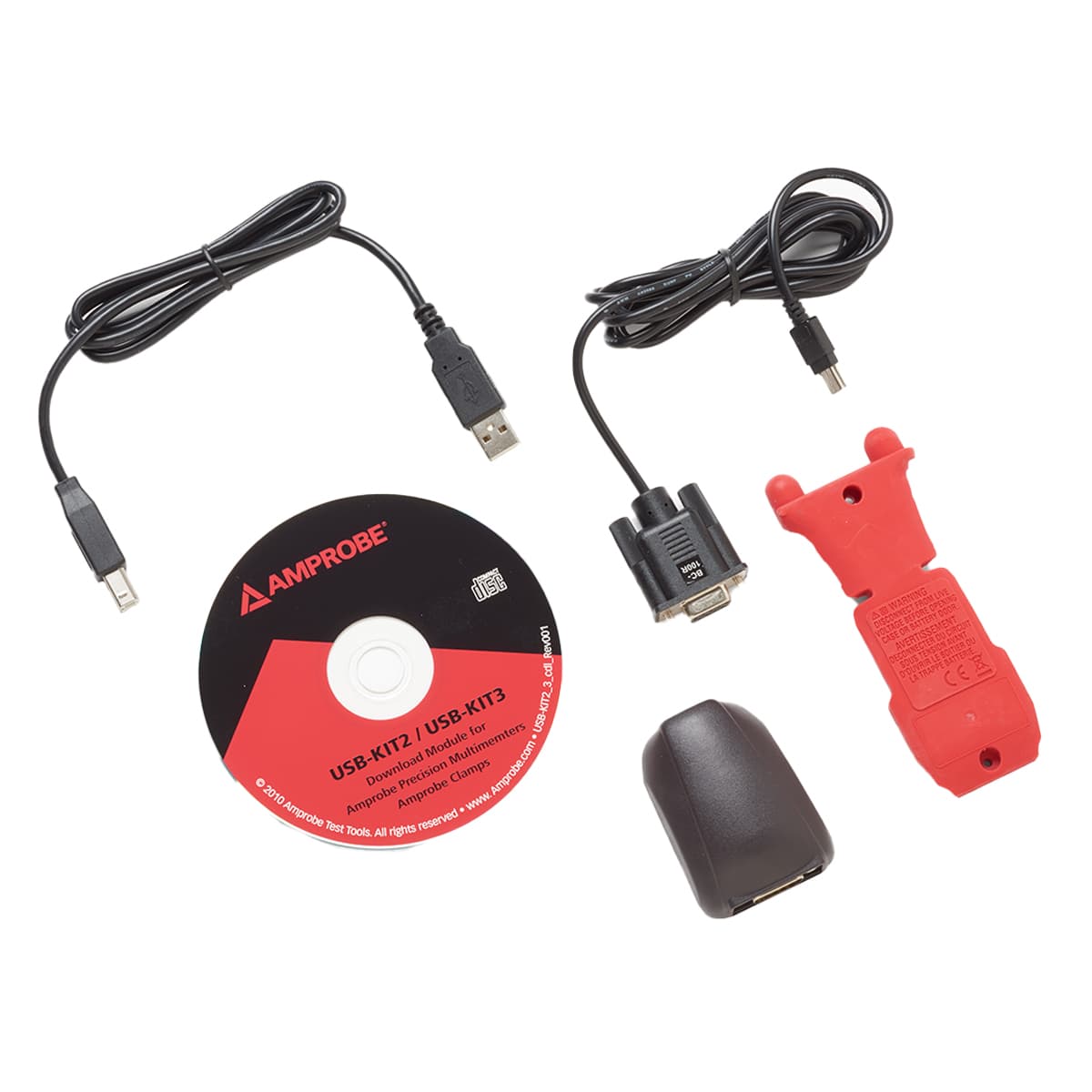 imagen principal de producto Software, módulo y cable para comunicación para pinzas amperométricas. USB-KIT2