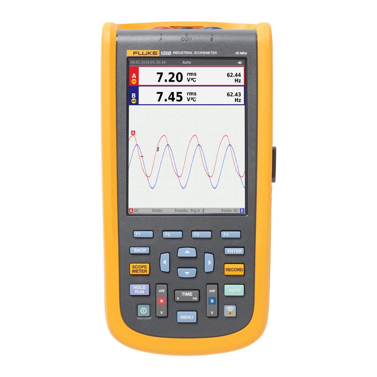 imagen principal de producto FLUKE-123B/S, INDUSTRIAL SCOPEM+SCC 20MHZ, UNIVERSAL INT. FLUKE-123B/INT/S