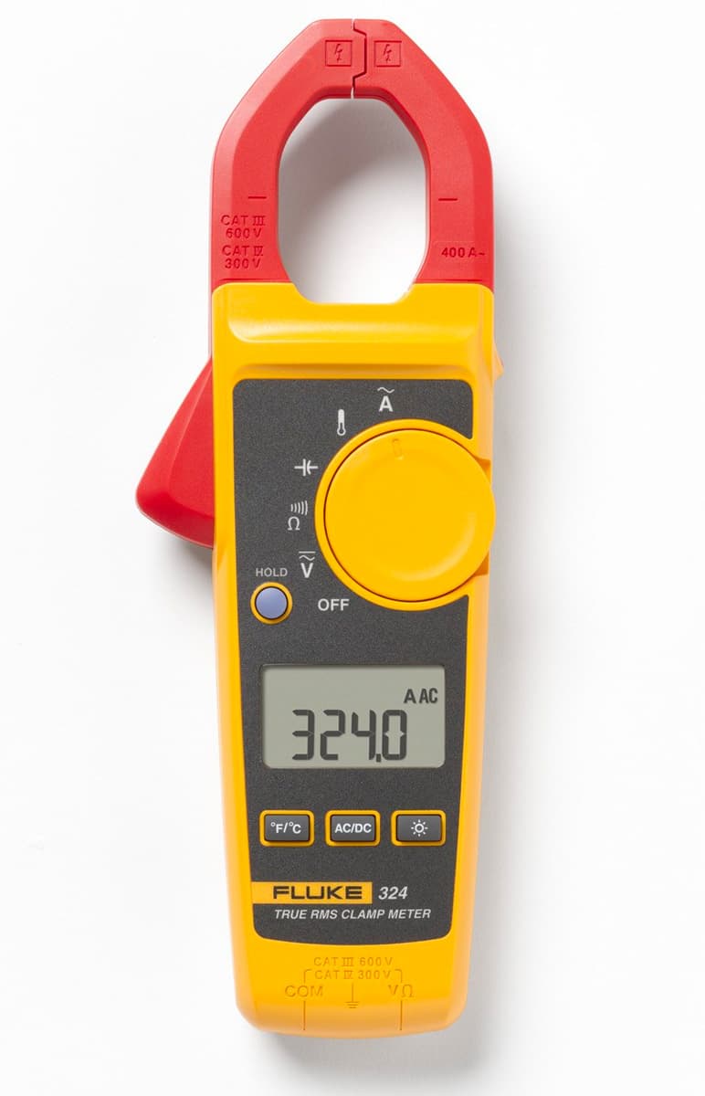 imagen principal de producto Pinza amperométrica TRMS de 40 y 400 ACA FLUKE- 324