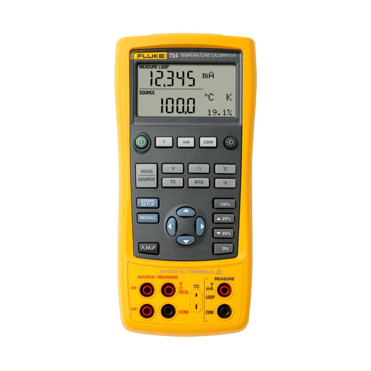 imagen principal de producto Calibrador de termocuplas y termorresistencias. FLUKE-724