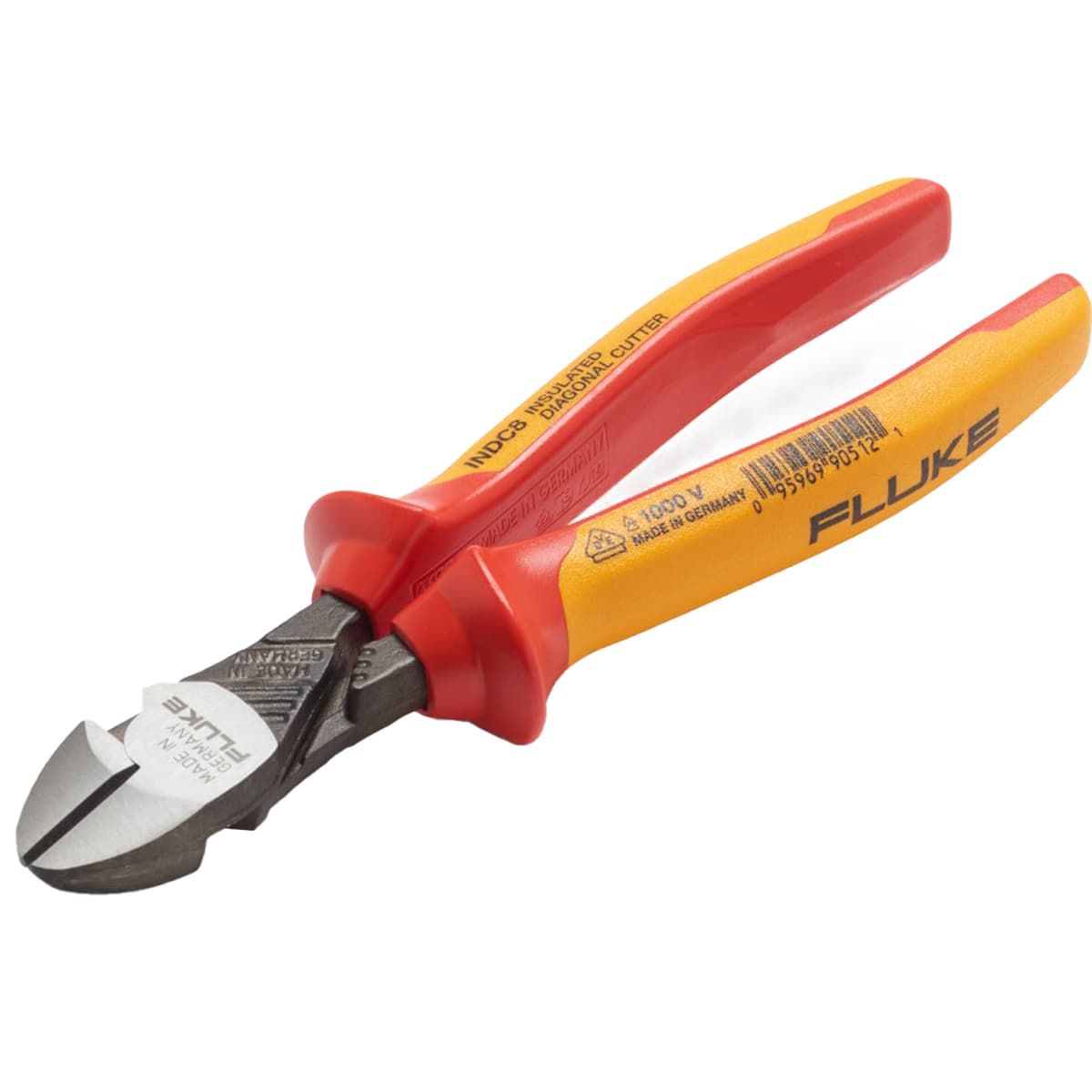 imagen principal de producto Alicate corte oblicuo para electricistas 200MM. Aislado 1000 V. INDC8