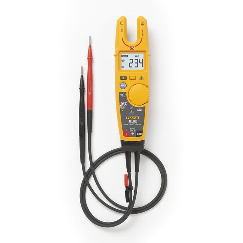 imagen principal de producto Comprobador eléctrico c/ Fieldsense, tensión, continuidad y corriente. T6-600